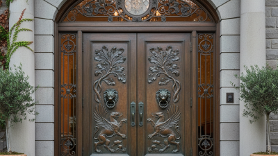 How to Choose Antique Bronze Entrance Doors for Your Home?