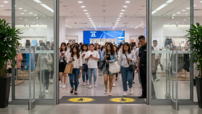 Are glass automatic doors safe for busy retail environments?