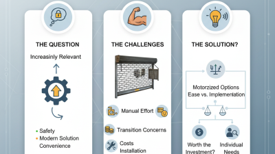 Can I Automate My Manual Security Grille Shutter Easily?