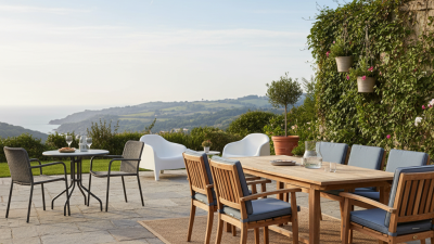 How to choose the best materials for outdoor furniture?