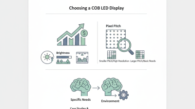 How to Choose the Best COB LED Display for Your Needs?