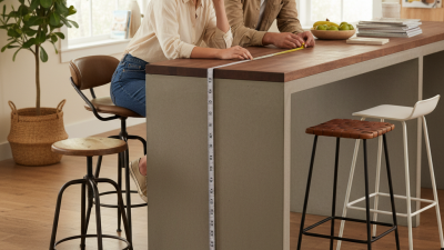 How to choose the right height for bar stools in your home?