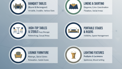 Top 10 Essential Banquet Hall Furniture Pieces You Need?