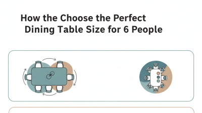 How to Choose the Perfect Dining Table Size for 6 People?