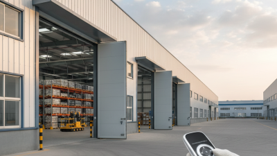 China Top Remote Control Industrial Doors Benefits and Features?