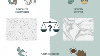 What is the difference between quartz and marble for buyers at Canton Fair?