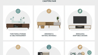 Top 5 Modern TV Stand Trends to Watch at the 139th Canton Fair?