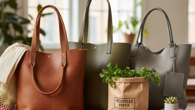 Top Sustainable Leather Totes for Eco Friendly Shopping?