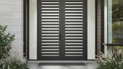 How to Choose the Best Louvre Aluminum Doors for Your Home?