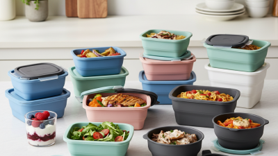 Top 10 Silicone Food Containers for Easy Meal Prep Options?