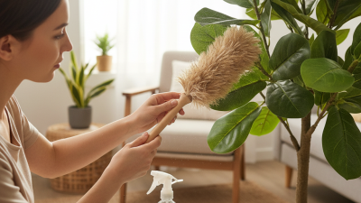 How to Clean Artificial Trees Without Damaging Leaves Tips?