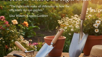 2026 Best Gardening Tools How to Choose the Right Ones?