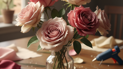 How to Craft Realistic Silk Roses for Stunning Decor?