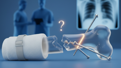 What is the best method to stabilize broken bones?