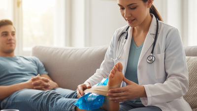 How to Support a Sprained Ankle at Home Effectively?