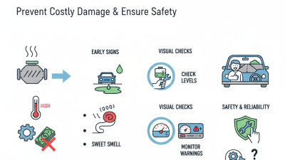 Why is it important to know how to identify a coolant leak?