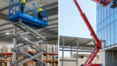 How to Choose Between a Scissor Lift and a Boom Lift?