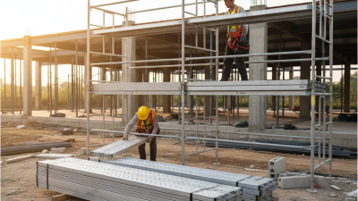 Best Aluminum Scaffold Plank for Safe and Efficient Construction?