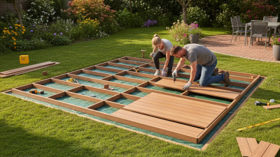 10 Best Steps to Install WPC Decking on Grass?
