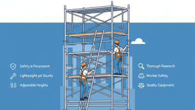 10 Best Aluminium Scaffolding Ladders for Safe Access?