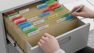 How to Organize Your Filing Cabinet for Maximum Efficiency?