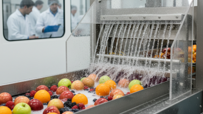How to Effectively Clean Fruits Before Industrial Processing?