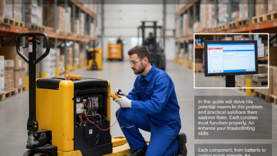 2026 How to Fix My Electric Pallet Jack Not Moving?