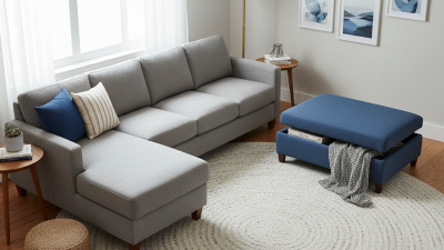 How to Arrange a Small Living Room with a Large Sectional Sofa?