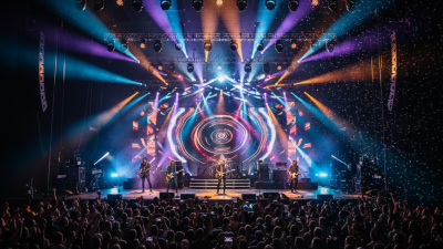 How does intelligent stage lighting improve event experiences?