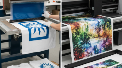 How to Choose Between Screen Printing and Digital Inkjet Printing?
