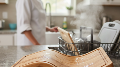 Why is my cutting board warping in the dishwasher?
