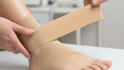 How to Properly Wrap a Sprained Ankle with Elastic Bandage?