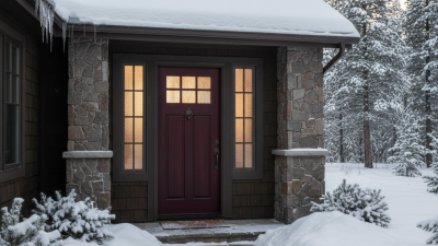 How to Choose the Best Material for Front Doors in Cold Climates?