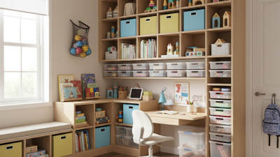 Smart Kids Room Storage Tips for Organized Play and Study?