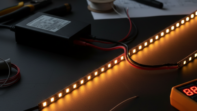 Why is my low voltage LED strip dimming at the end?