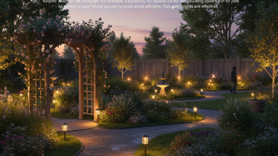 2026 Best Guide to Installing Solar Lights in Your Garden