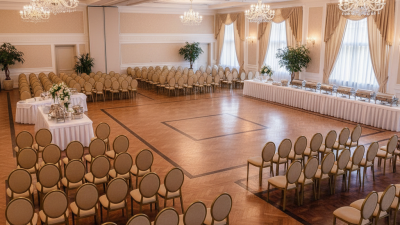 How Many Banquet Chairs Fit in a 2000 Square Foot Hall?