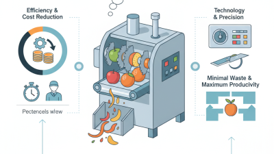 How does an industrial fruit peeling machine work effectively?