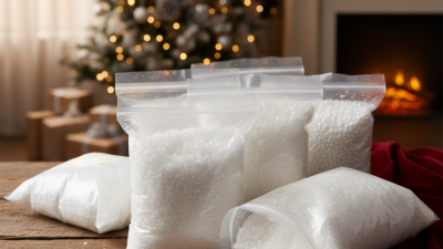 Top Fake Snow Bags for Holiday Decor in China?