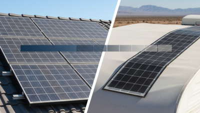 What is the lifespan of flexible versus rigid solar panels?