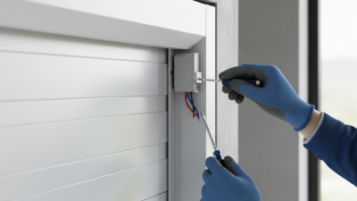 How to Adjust the Limit Switch on a Rolling Shutter Effectively?