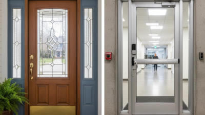 Top 10 Differences Between Residential and Commercial Door Standards?