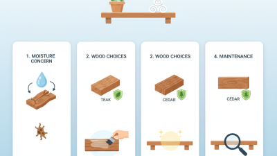 How to Use Indoor Wooden Shelves in a Bathroom?