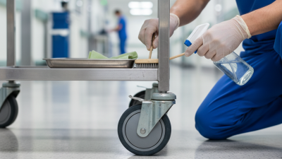 How to Keep Hospital Cart Casters Moving Smoothly?