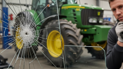 Can I Use Domestic Glass for Agricultural Vehicle Repairs?