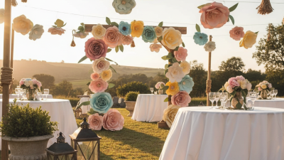 Are Paper Flowers Great for Outdoor Event Decorations?