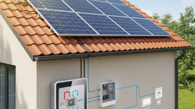 How does a solar inverter function in a solar power system?
