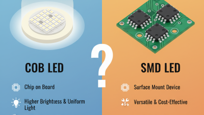 10 Best Differences Between COB and SMD LEDs?