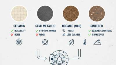 Top 5 Materials Used in Brake Pads What You Need to Know