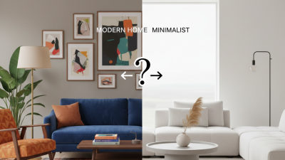 2026 How to Choose Between Modern and Minimalist Home Decor?